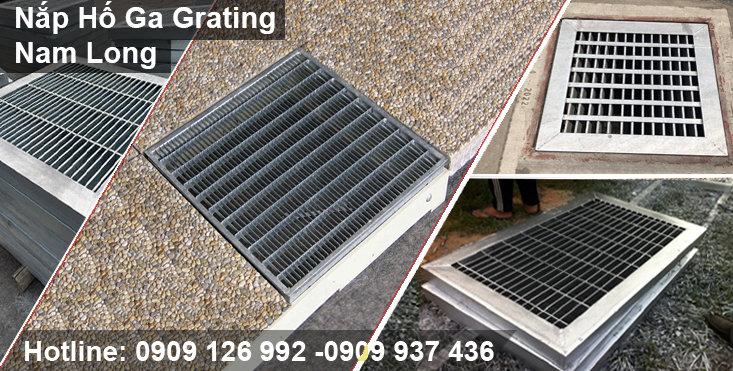 một số hình ảnh nắp hố ga grating