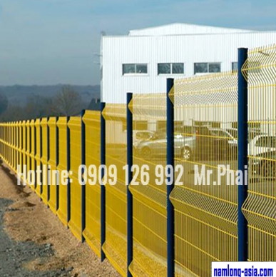 Hàng rào lưới cho khu công nghiệp Giải pháp an ninh tối ưu