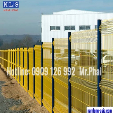 Hàng rào lưới thép - Giải pháp an toàn, tiết kiệm, chống gỉ sét tốt