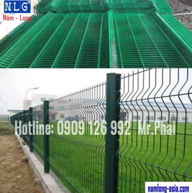 Nâng tầm an ninh và thẩm mỹ với hàng rào lưới thép chấn sóng Nam Long