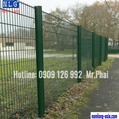 Hàng rào lưới cho khu công nghiệp Giải pháp an ninh tối ưu