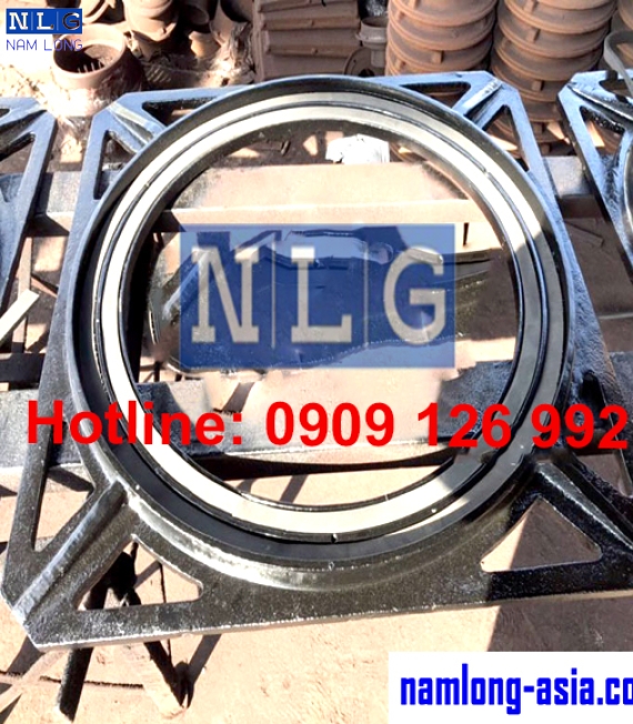 Nắp hố ga gang 800 x 800