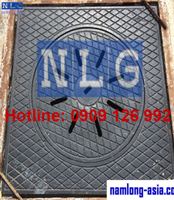 Nắp Hố Ga Gang 890 x 890 