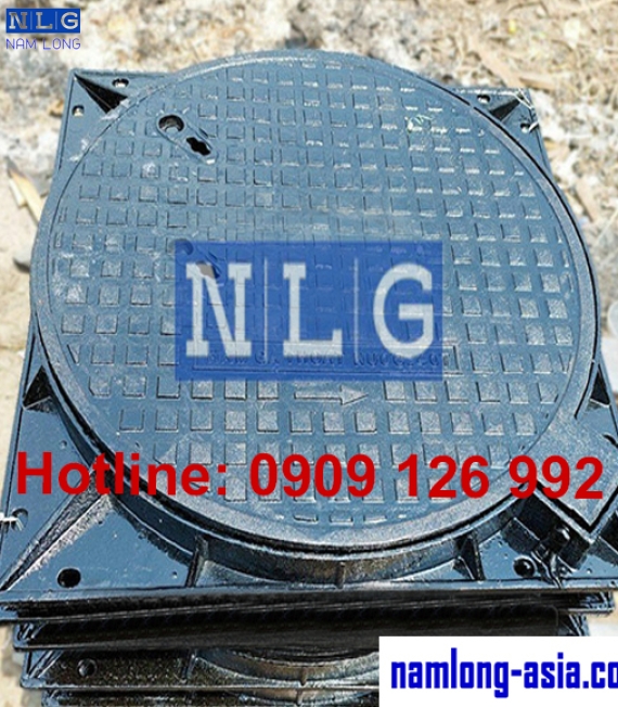 Nắp hố ga gang 800 x 800