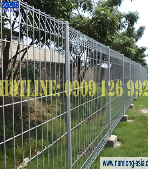 Hàng Rào Lưới Thép Mạ Kẽm 