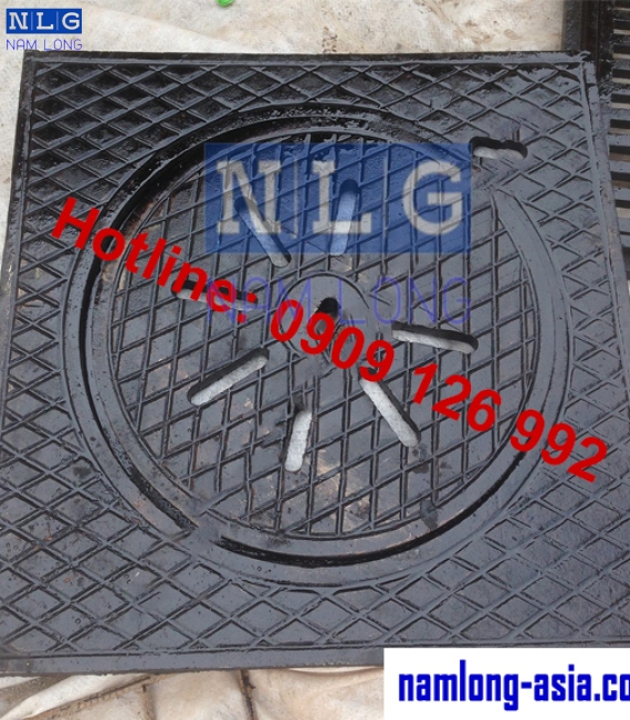 Nắp hố ga khung dương có lỗ thu nước - Giải pháp thoát nước hiệu quả