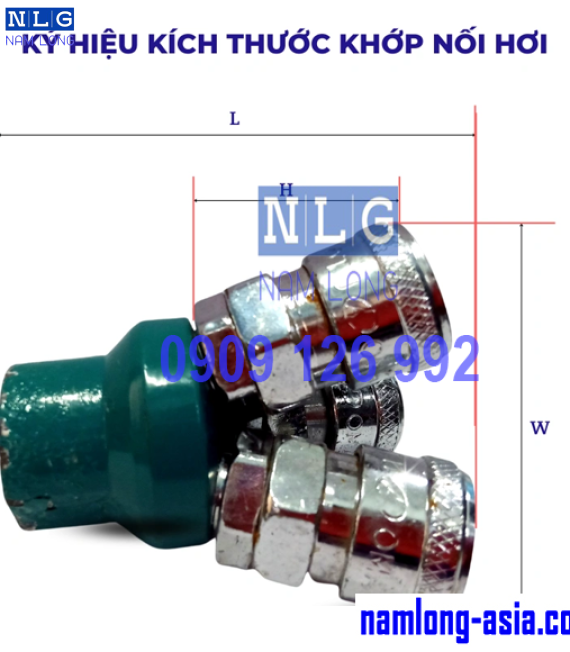 Khớp nối nhanh ống hơi