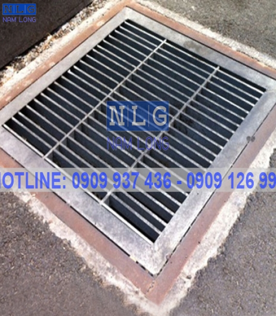 Nắp hố ga grating thép mạ kẽm