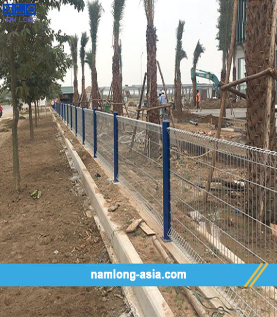  Hàng rào gập tam giác 2 đầu