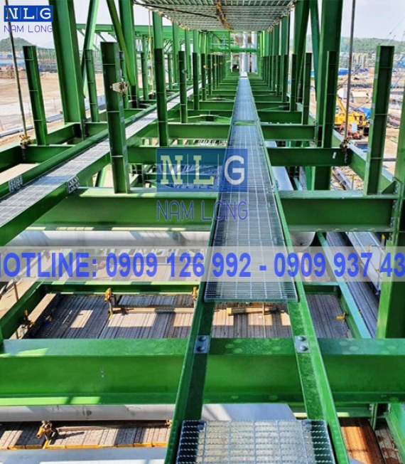 Tấm grating mạ kẽm nhúng nóng